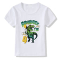 Children's T-shirt Numbers 1-9 Birthday T-shirt