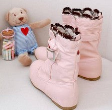 Womens Short Boots With A 3cm Hidden Heel In Plus Sizes