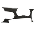 Carbon Fiber Stall Water Cup Panel Decoration Stickers Car Interior Modification Accessories