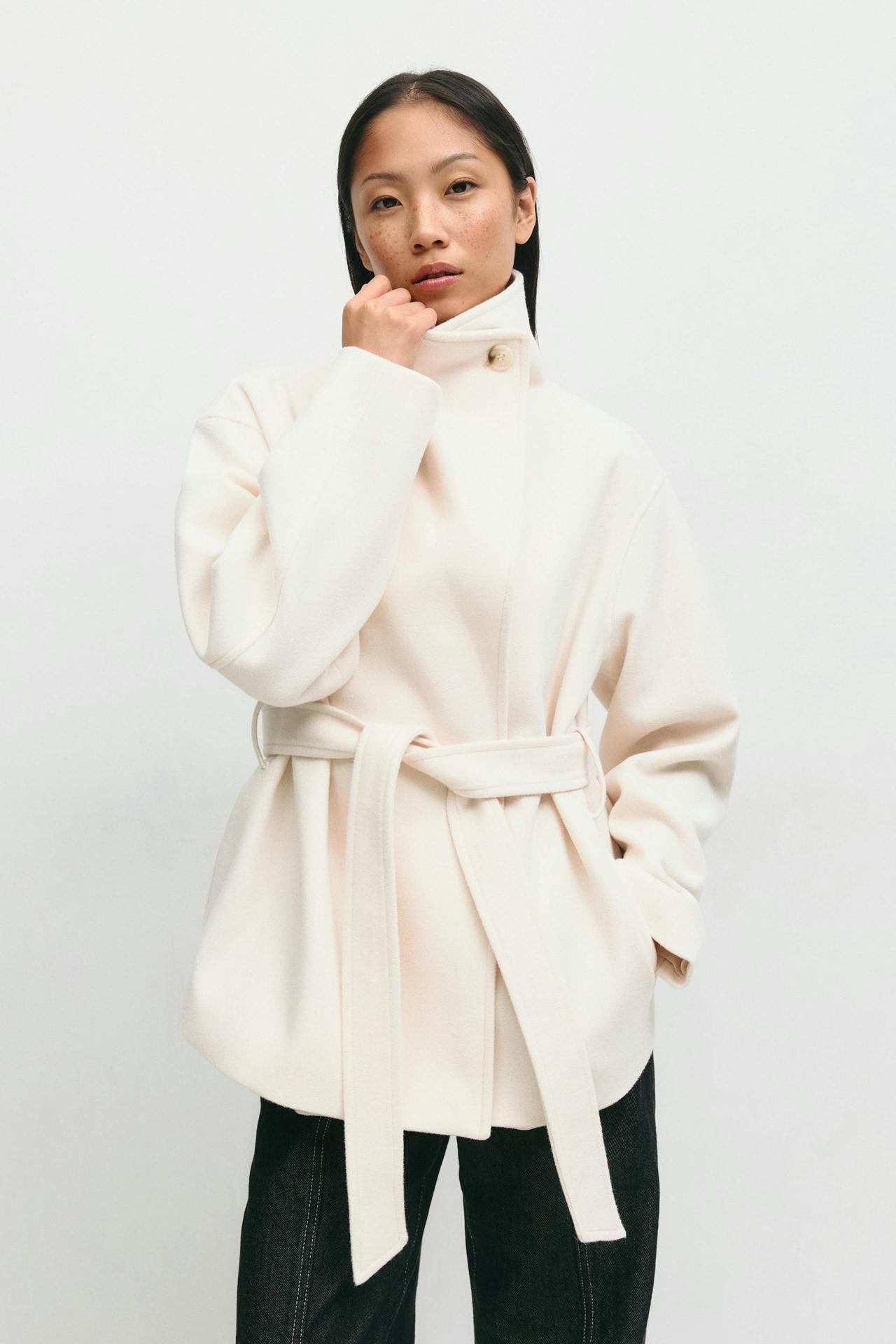 Autumn And Winter High-grade Mid-length Thick Woolen Coat
