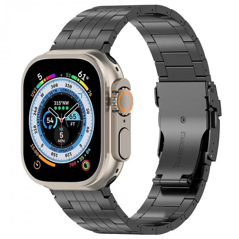 Applicable Safety Catch Five-bead Titanium Strap