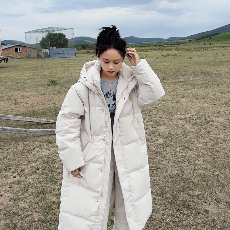 New Extra-thick Premium-feel Cotton Coat Thats Loose-fitting And Super Warm