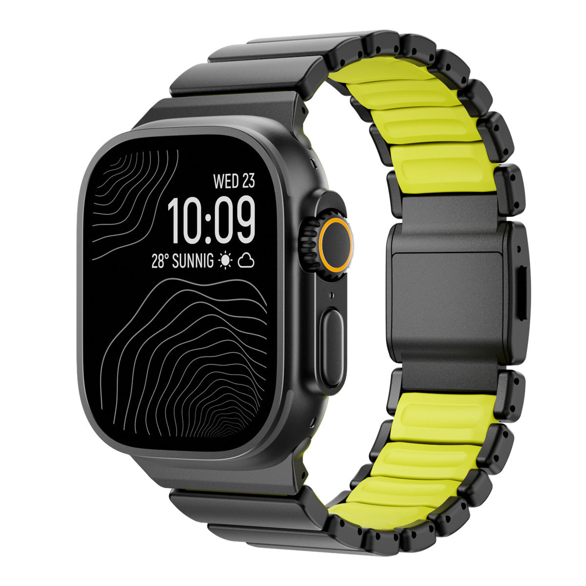Magnetic Titanium Watch Strap