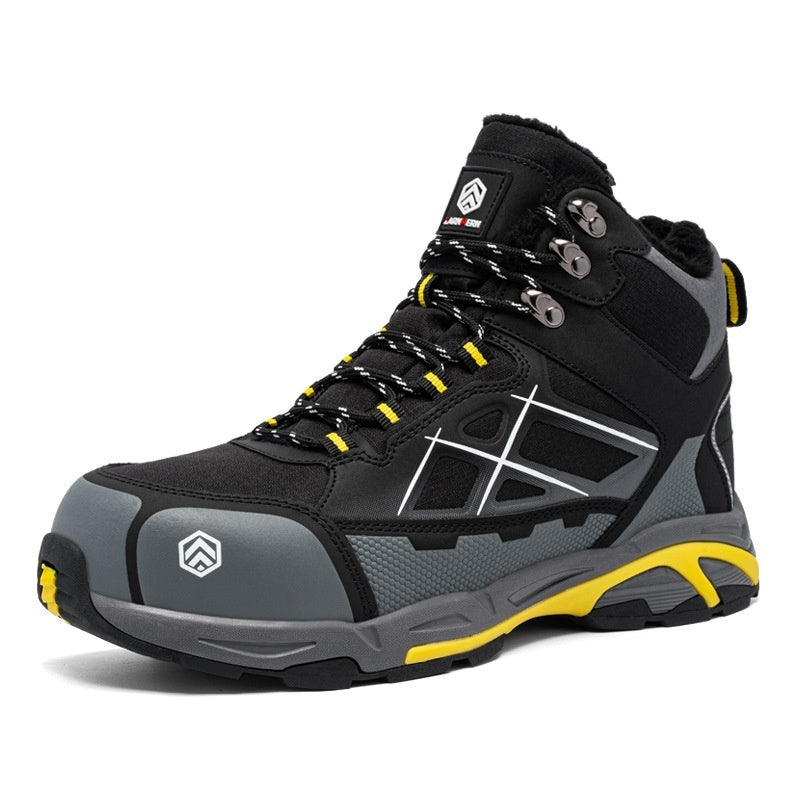 High-end Safety Shoes For Fall And Winter Crush-resistant, Puncture-proof Breathable And Lightweight