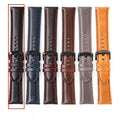 All-match Top Layer Cow Leather Watch Strap Crazy Horse Pattern Leather Smart Watch Band