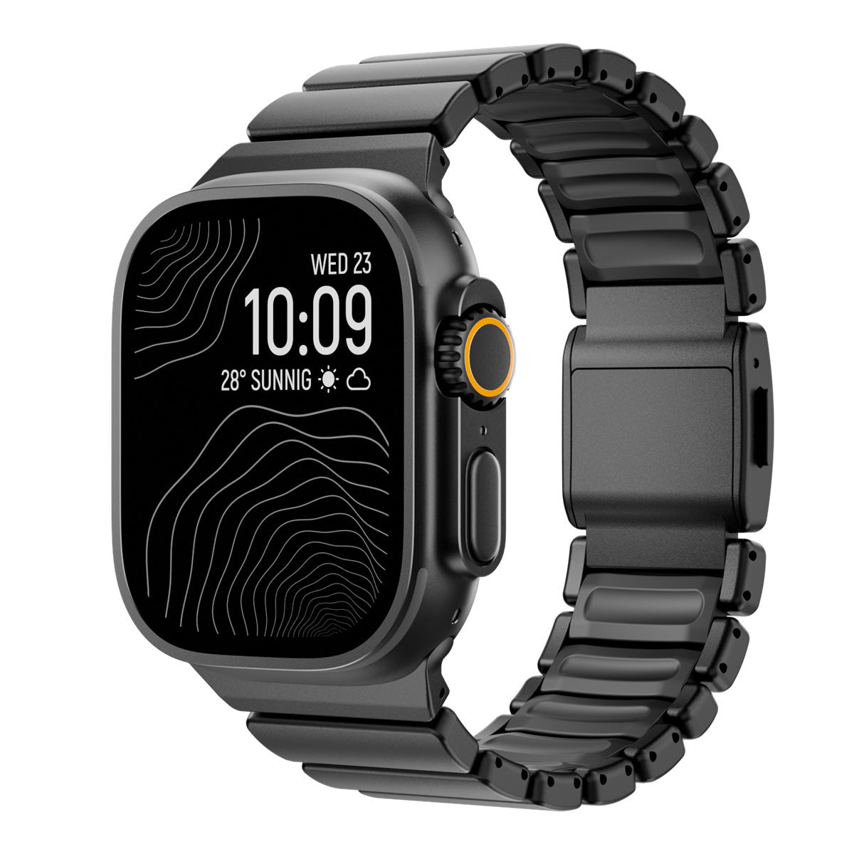 Magnetic Titanium Watch Strap