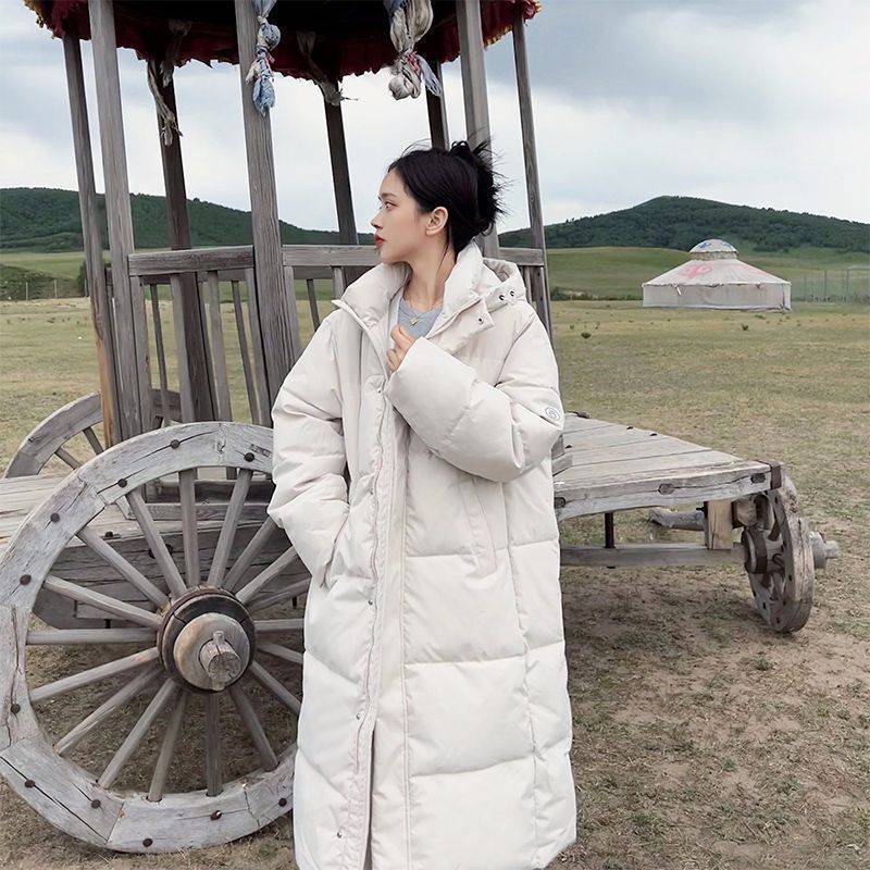 New Extra-thick Premium-feel Cotton Coat Thats Loose-fitting And Super Warm