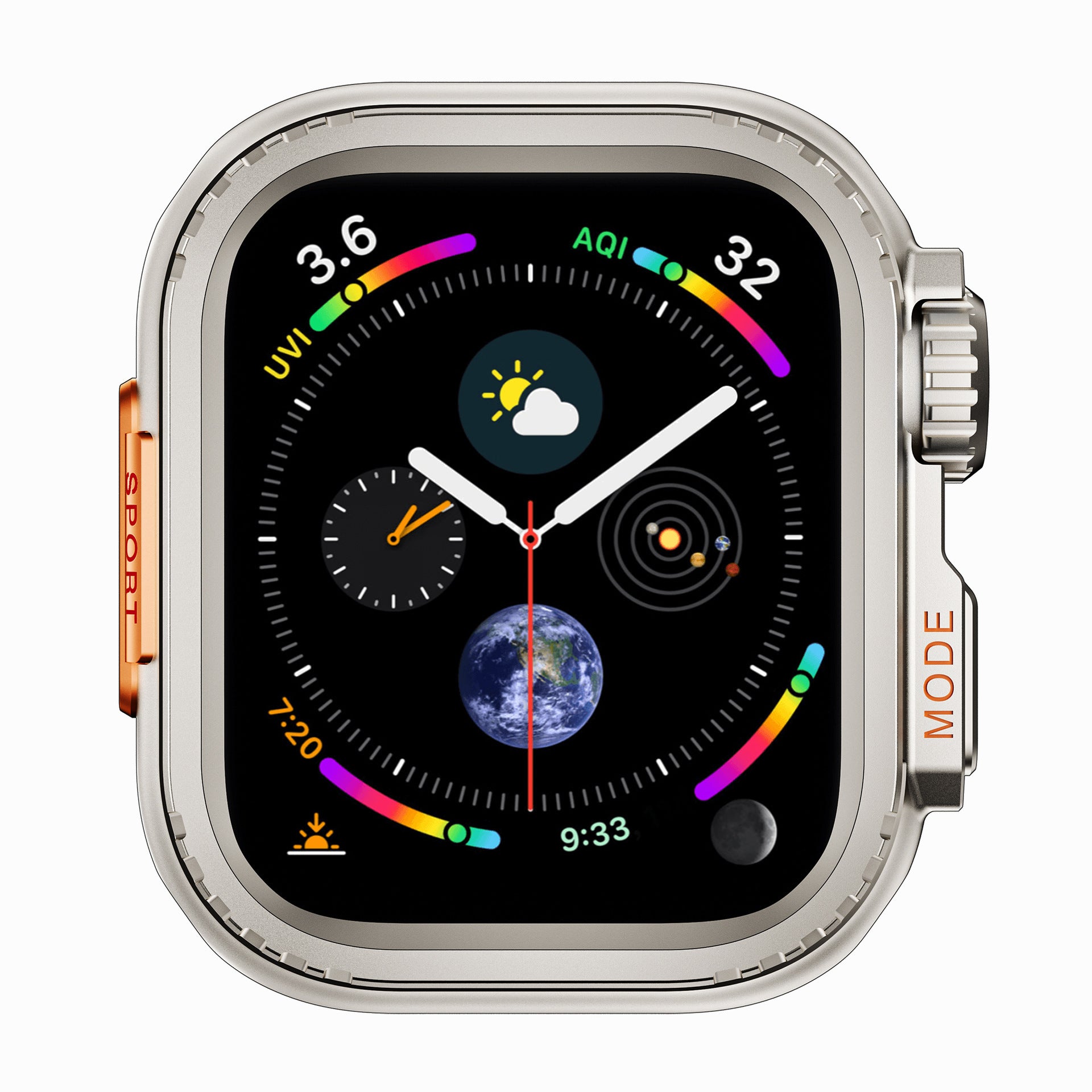 Magnetic Titanium Watch Strap
