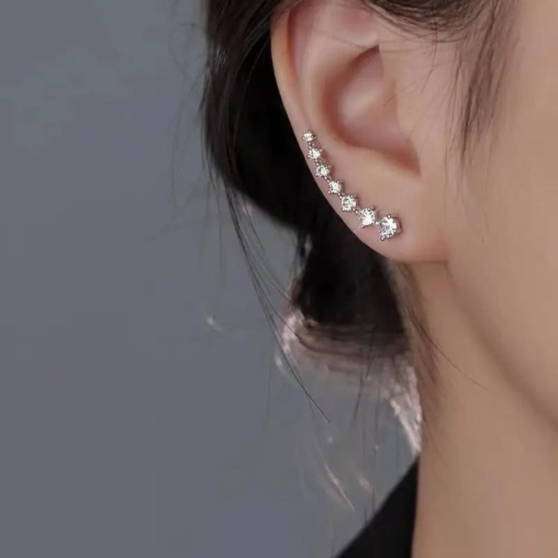 Earrings, With Ingenuity Revealed In The Flowing Luster, Light Up The Earlobes And Add The Finishing Touch To The Overall Look.