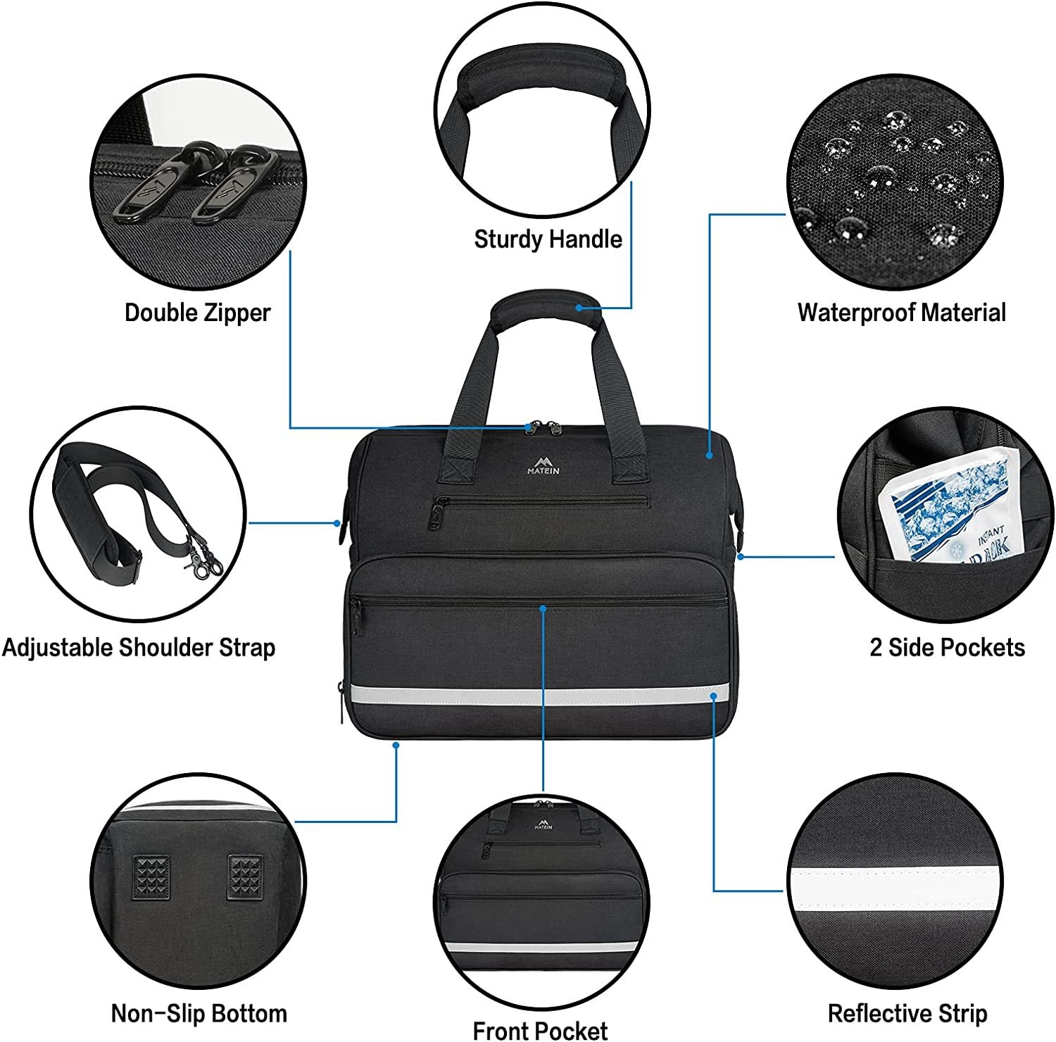 Large Capacity Organizer Gauze Tweezer Toolkit