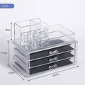 Acrylic Drawer Type Desktop Cosmetic Organizer Anti-dust