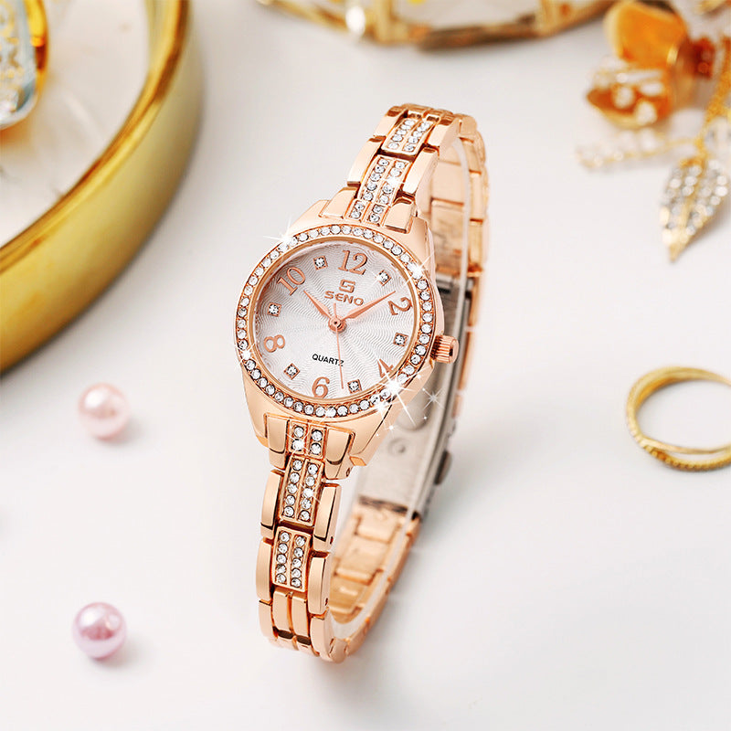 Fashion Waterproof Women's Jewelry Buckle Quartz Watch
